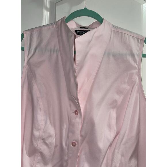 Jones New York Women's Sleeveless No-Iron Easy Care Shirt NWT 20W - Picture 4 of 13